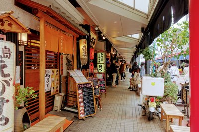 🏮 쓰키시마 몬자 스트리트 (月島もんじゃストリート)